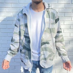 Nike camo jacket
